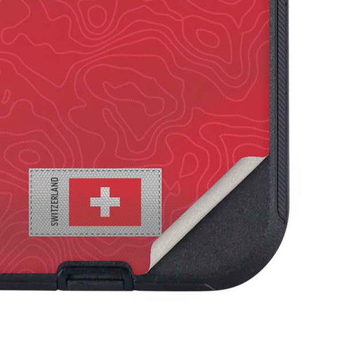Switzerland Soccer Flag Otterbox Defender iPhone Skin